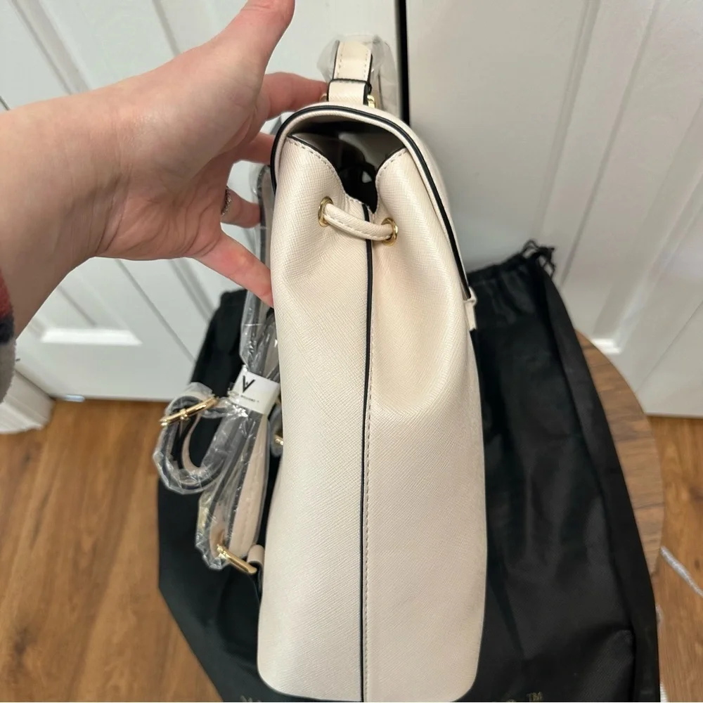 NWT Vanessa Williams‎ Off White Lush Backpack Purse